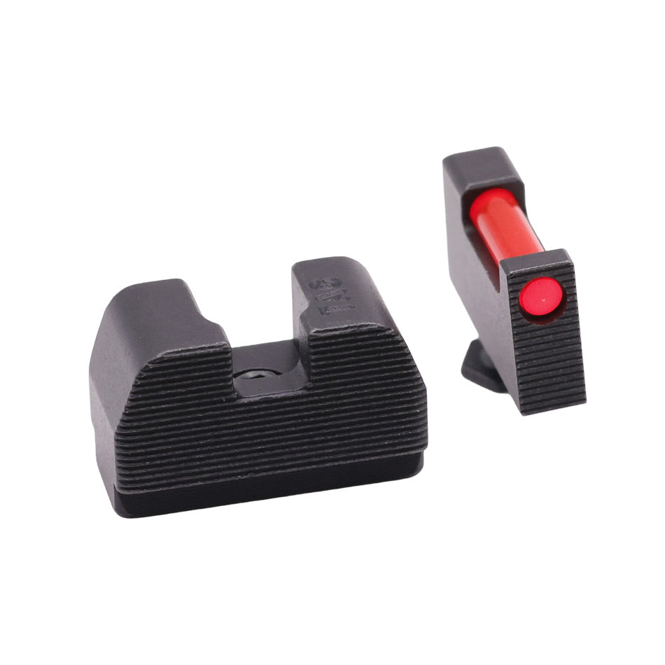 TRITIUM FIBER OPTIC (TFO) SIGHT SETS FOR GLOCK® TRUGLO T.F.O. GREEN FRT TRITIUM FIBER OPTIC (TFO) SIGHT SETS FOR GLOCK® TRUGLO T.F.O. GREEN FRT