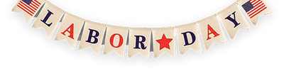 Labor Day Sticker