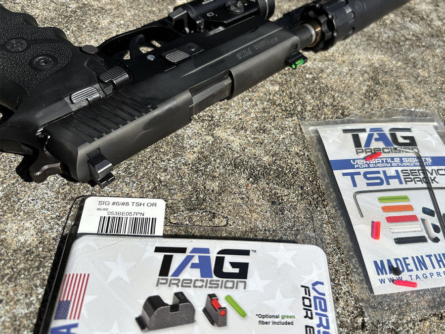 TAG Precision fiber optic sights reviewed by Gun Digest